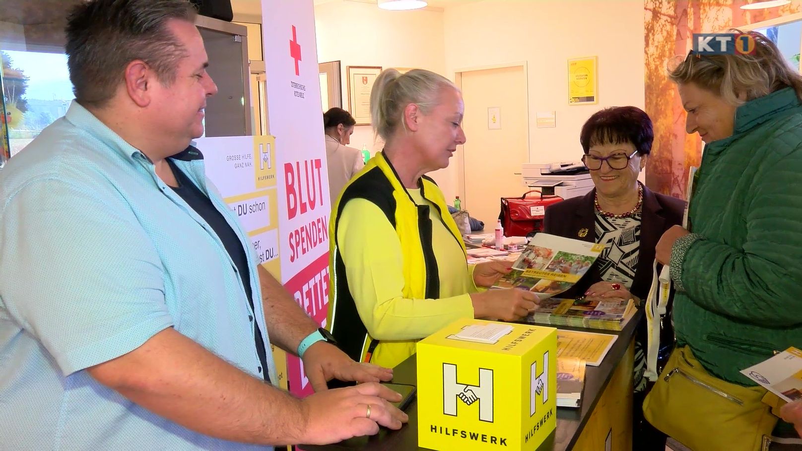 Gesundheitstag beim Hilfswerk