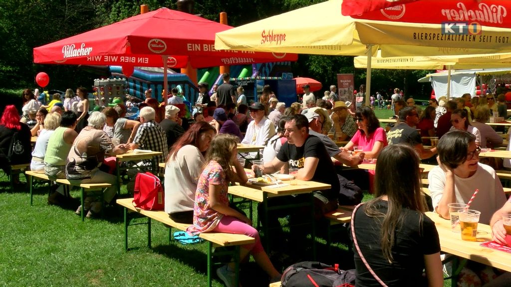 1. Mai Feier am Kreuzbergl in Klagenfurt