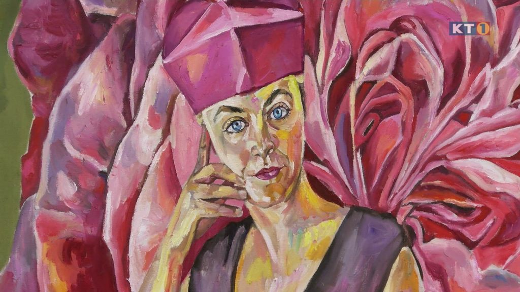 Gemälde aus der Ausstellung Subjekt. Frau. Objekt.